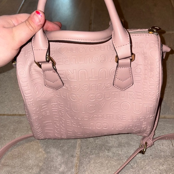 Juicy Couture Blush Embossed Satchel - Picture 3 of 3